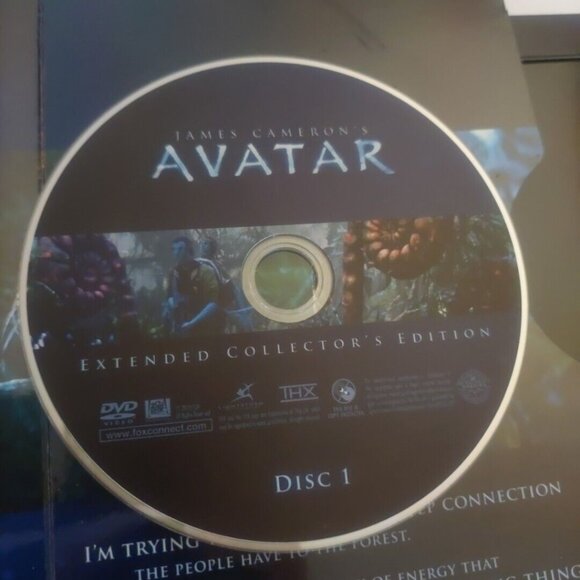 Avatar DVD 3-Disc Set Extended Collectors Edition English French Spanish - Picture 5 of 7